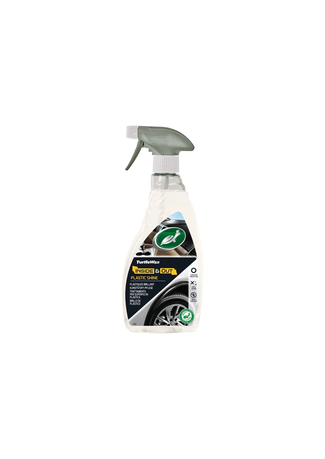 Solutie curatat plastic auto Turtle Wax intretinere plastice 500ml, imagine produs