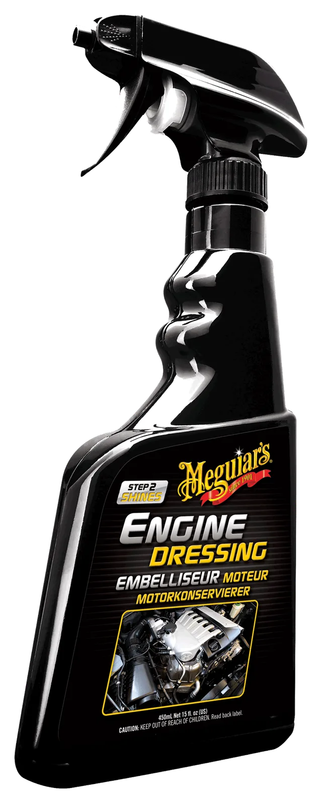 Dressing motor Meguiar's Engine Dressing 450 ml G17316EU, imagine produs