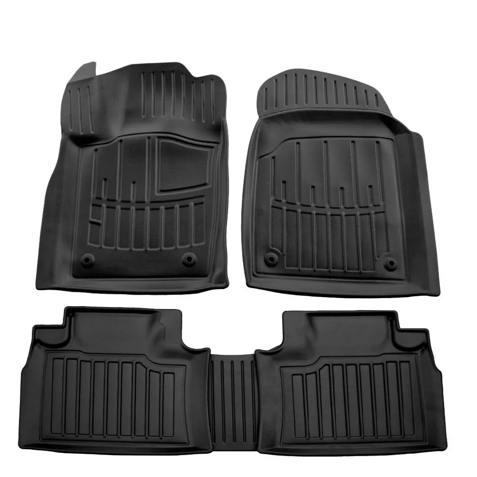 Covorase auto dedicate cauciuc Umbrella compatibil cu Jeep Grand Cherokee WK2 2010-2021, imagine produs