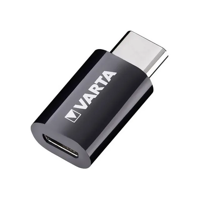 Adaptor Varta Micro USB USB Type C 57945101401, imagine produs