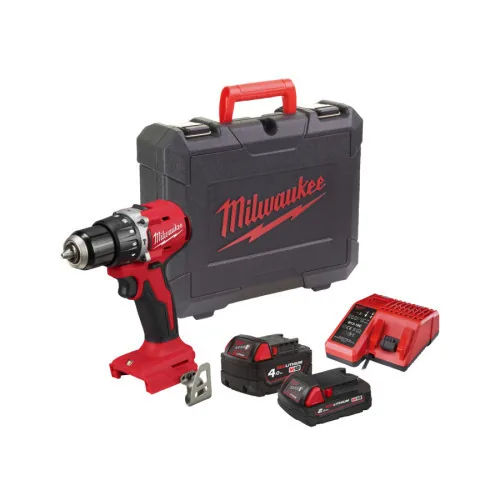 Masina de gaurit cu percutie 18V 60 Nm Milwaukee M18 BLPDRC-422C 4933492825, imagine produs