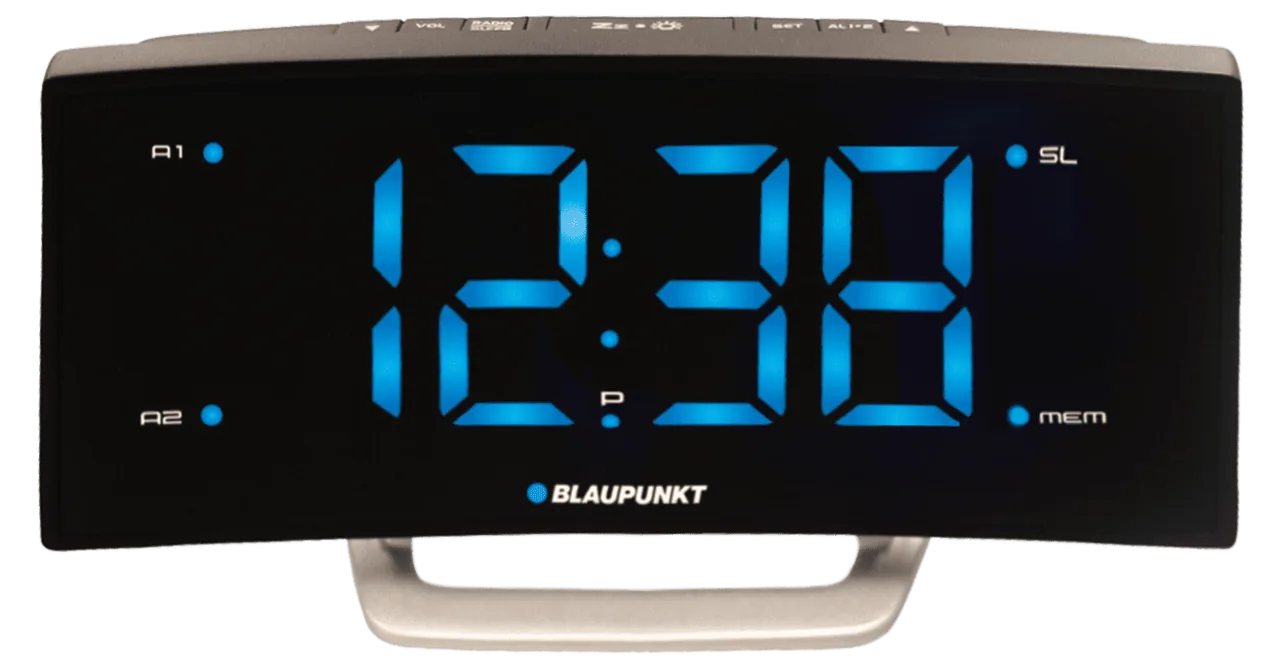 Radio cu ceas FM PLL Blaupunkt CR7BK, imagine produs