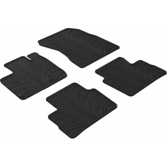 Covorase auto dedicate cauciuc Gledring GL0805 compatibil cu Nissan Qashqai SUV 08.2021, imagine produs