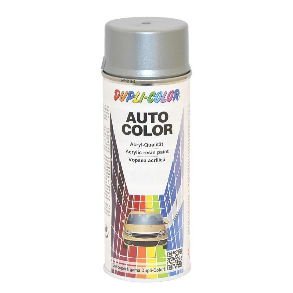 Vopsea spray auto Dacia gri safir metalizata DUPLI-COLOR, imagine produs