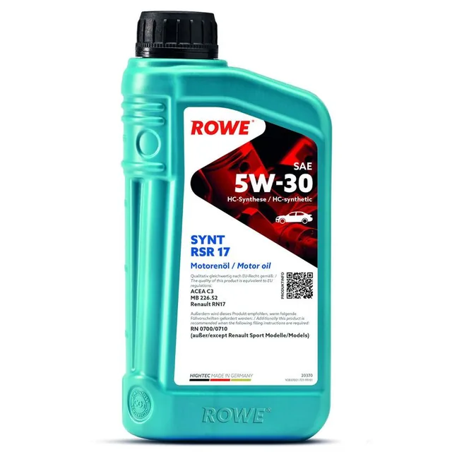 Ulei motor 5w30 diesel Rowe HighTec RSR 1L, imagine produs