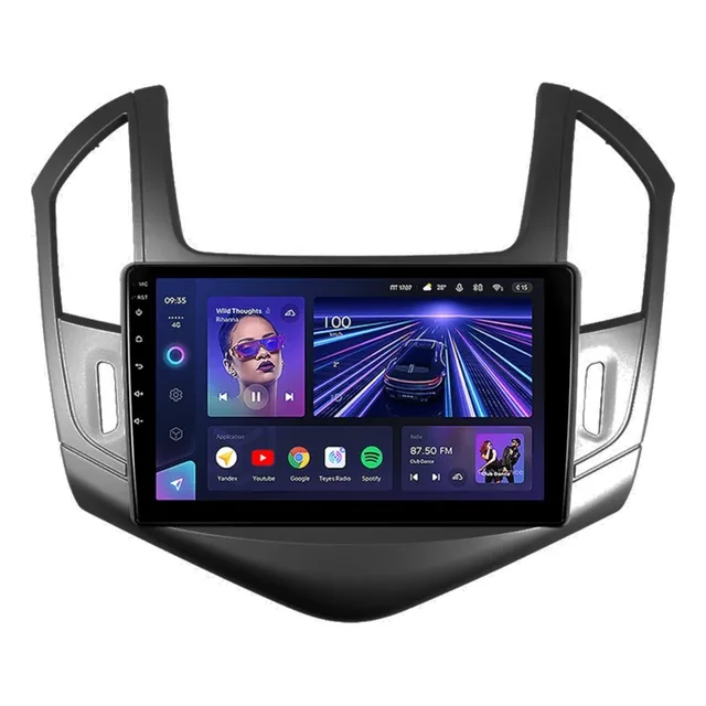 Navigatie auto android Teyes CC3 pentru Chevrolet Cruze J308 2012-2015 6GB RAM ecran 9 inch, imagine produs