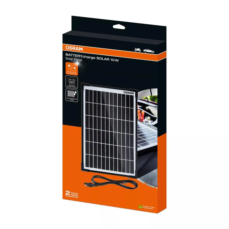 Incarcator baterie auto solar 10W Osram OSP1000, imagine produs