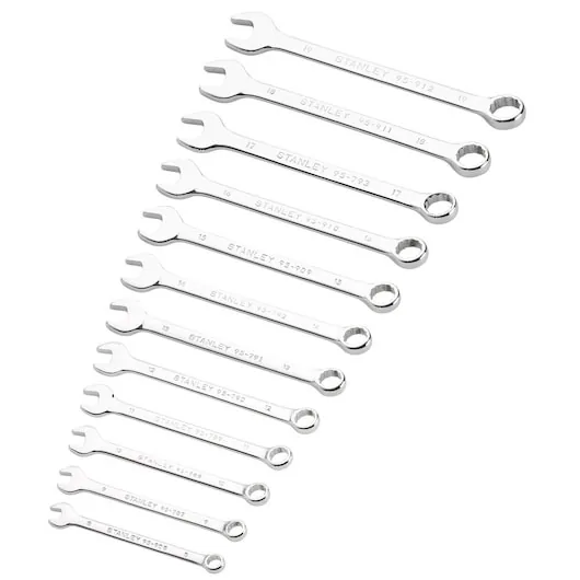 Trusa chei combinate 8-19 mm Stanley STMT828430, imagine produs
