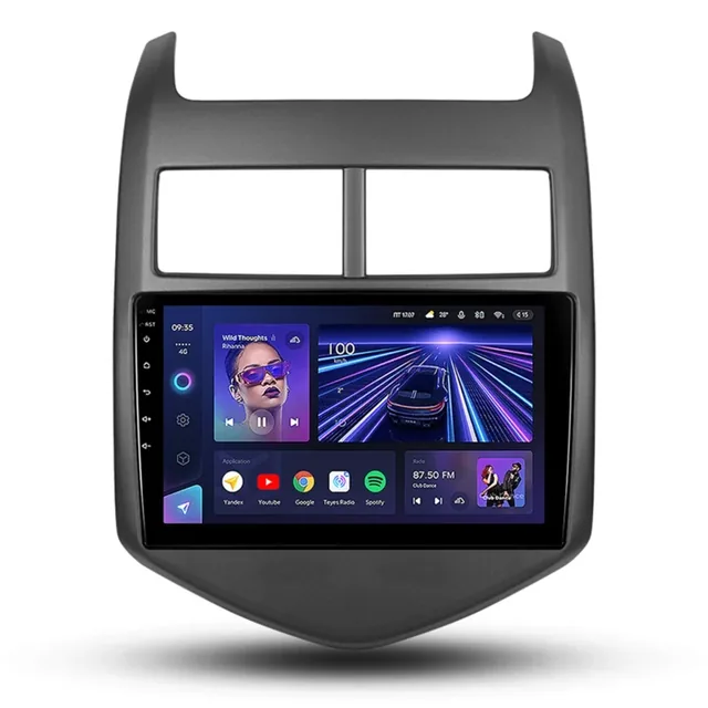 Navigatie auto android Teyes CC3 pentru Chevrolet Aveo T300 (2012-2015) - 4GB RAM, 64GB, ecran 9 inch QLED, imagine produs