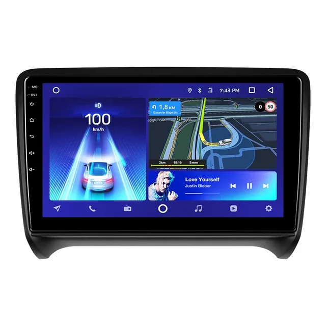 Navigatie auto android Teyes CC3 pentru Audi TT 8J (2006-2014) - 6+128GB, 9", imagine produs