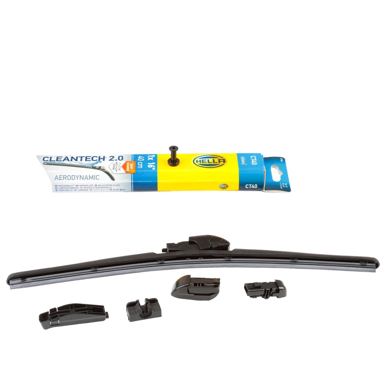 Lamela stergator parbriz Hella Wiper Blade 400 mm 16 inch 9XW358053161, imagine produs