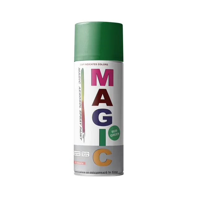 Vopsea spray Verde 6029 Magic 450 ml, imagine produs