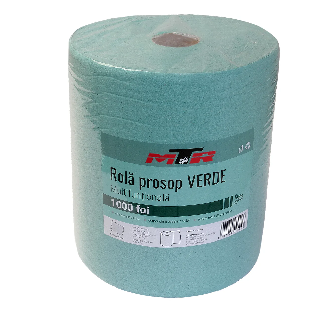 Prosop uscare auto 1000 foi verde MTR PV25, imagine produs