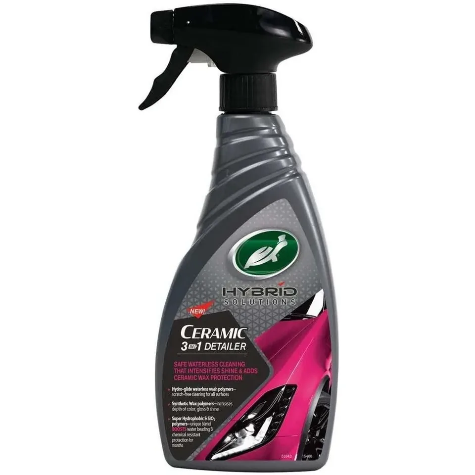 Detailer auto ceramic Turtle Wax 3IN1 Detailing Rapid 500 ml, imagine produs