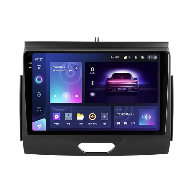 Navigatie auto android Teyes CC3 2K pentru Ford Ranger P703 (2015-2022) - Android, 4GB RAM, 9.5 Inch, imagine produs