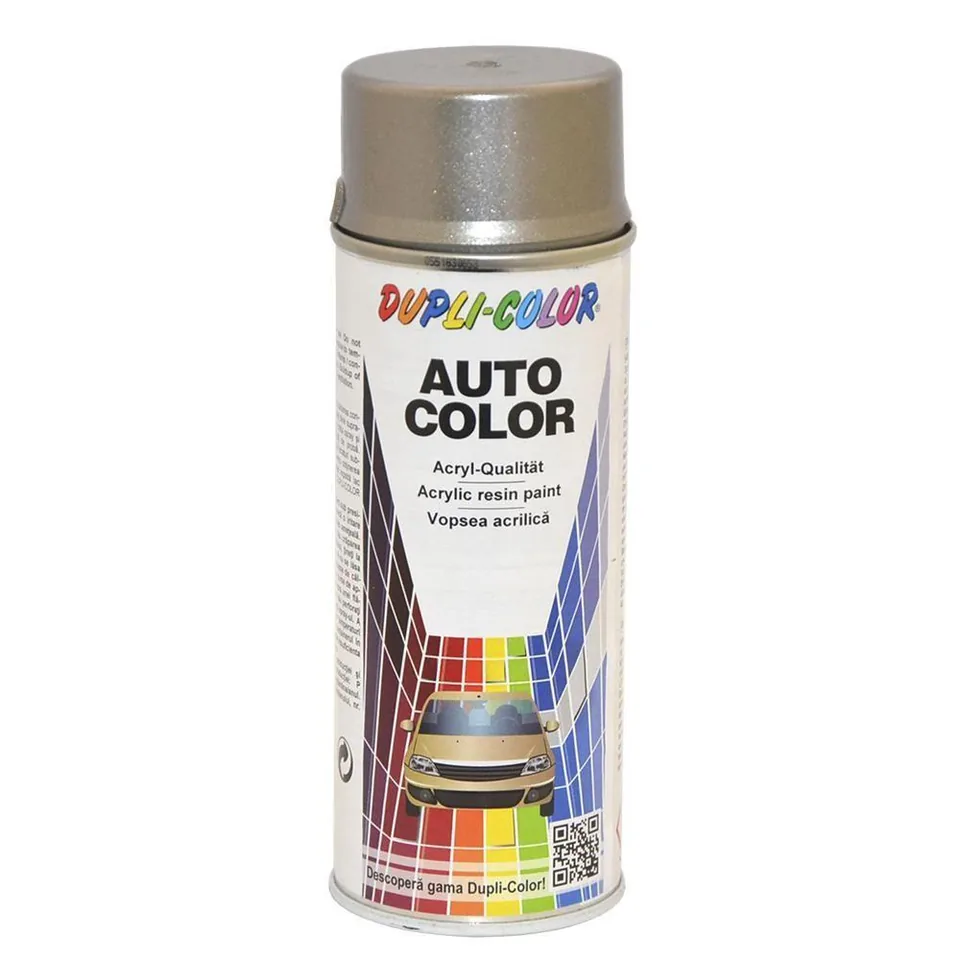Vopsea spray auto Dacia gri stelar metalizata DUPLI-COLOR, imagine produs