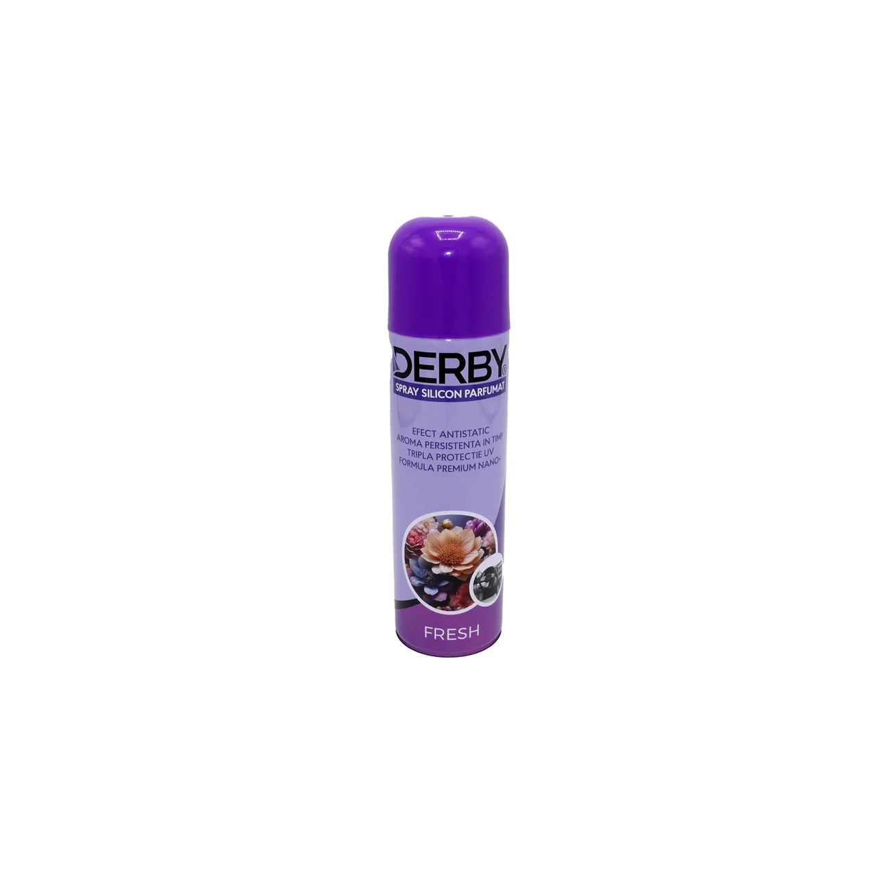 Spray silicon bord DERBY parfumat Fresh 220ml 0.220 L, imagine produs